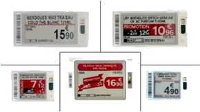 Etiquettes électroniques